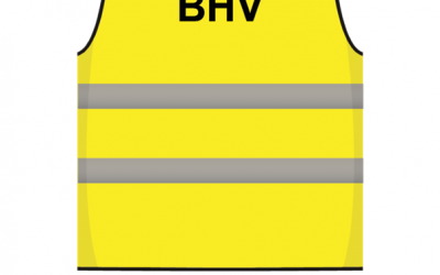 HOOFD-BHV vest geel