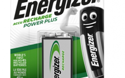 Energizer Recharge NiMh batterij 9V, 175 mAh, Blister 1 st