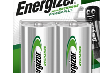 Energizer Recharge NiMh batterij D, 2500 mAh, Blister 2 st