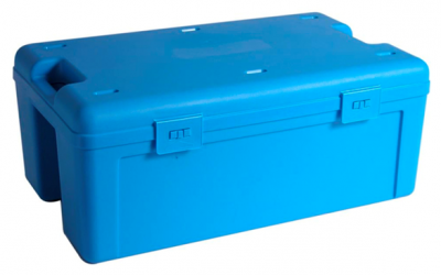Koffer B2 blauw leeg