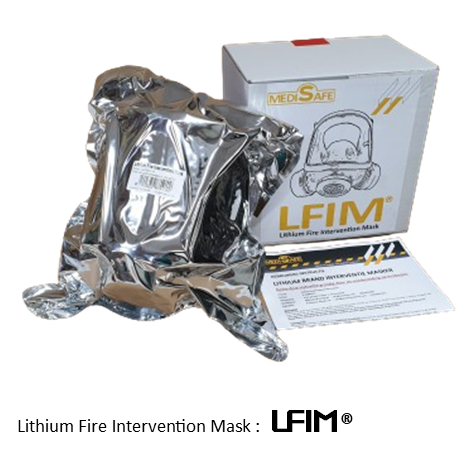 Medisafe Lithium Brand Interventie masker LBIM / LFIM
