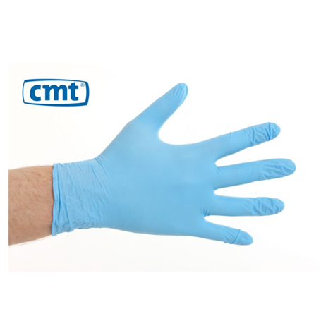 Nitril handschoen blauw